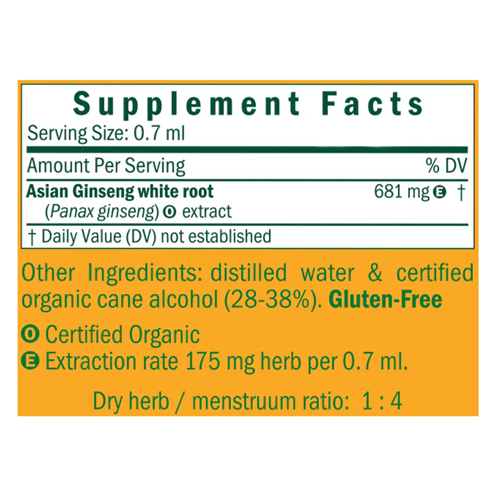Product image for Asian (Panax) Ginseng.