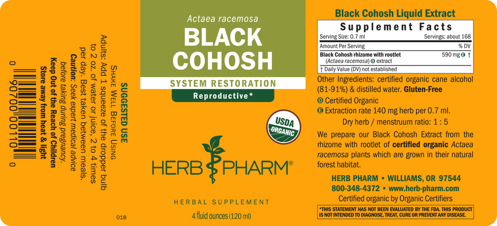 Product image for Black Cohosh.