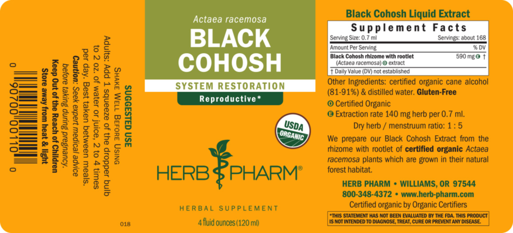 Product image for Black Cohosh.