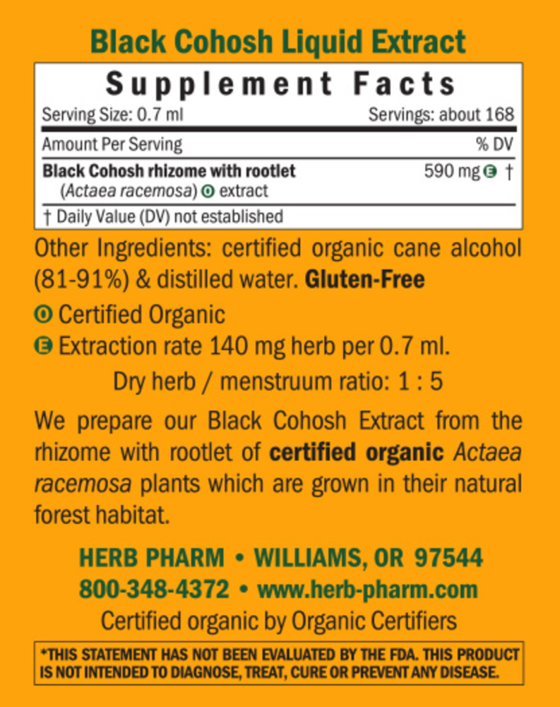 Product image for Black Cohosh.