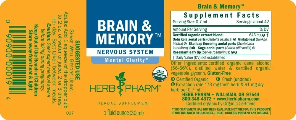 Product image for Brain and Memory.
