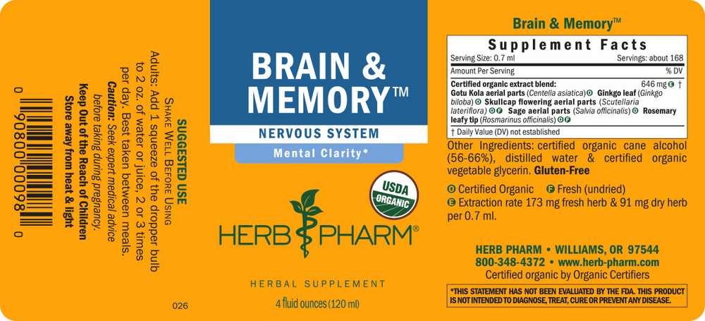 Product image for Brain and Memory.