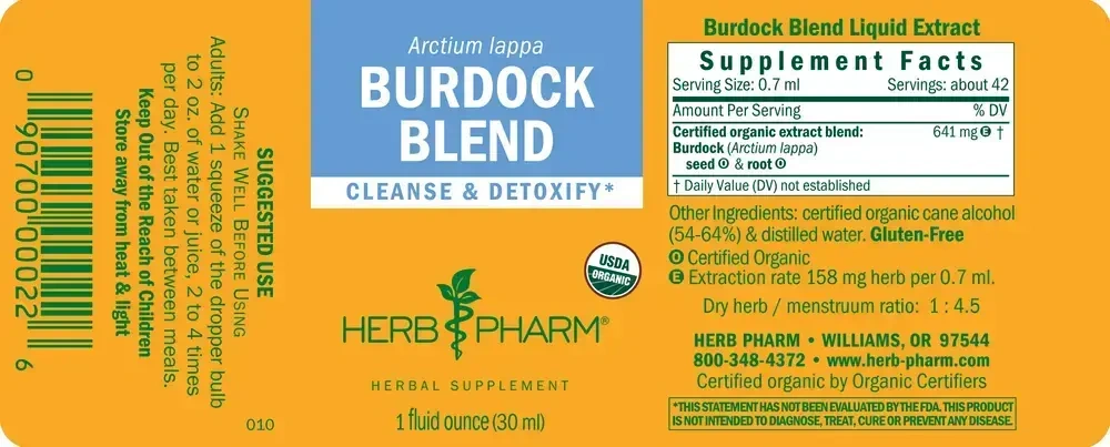 Product image for Burdock Blend.