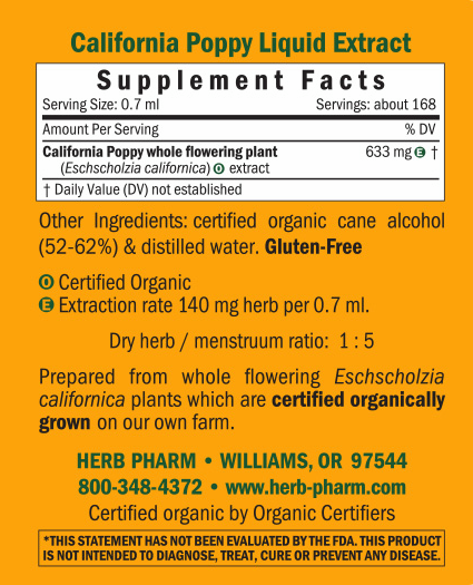 Product image for California Poppy.