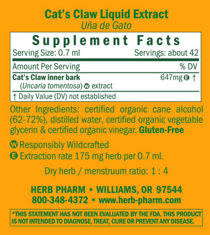 Product image for Cats Claw (Una De Gato).