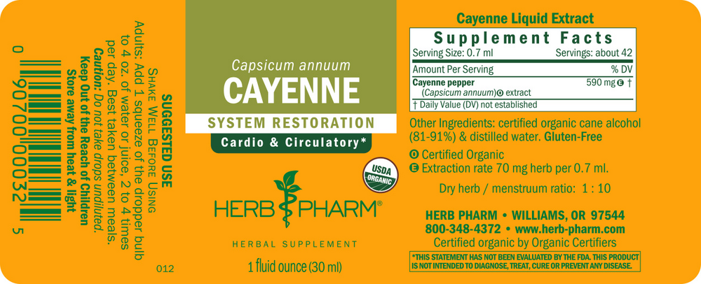 Product image for Cayenne.