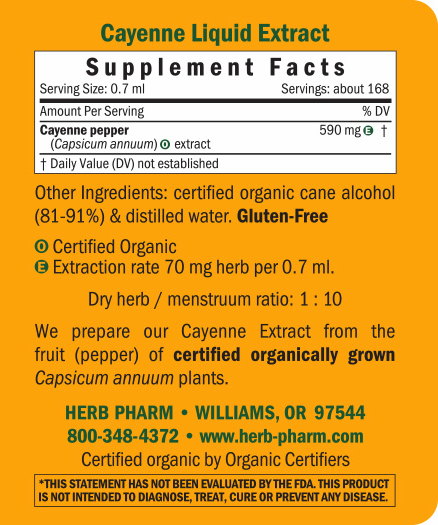 Product image for Cayenne.