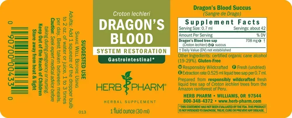 Product image for Dragons Blood (Sangre De Drago).