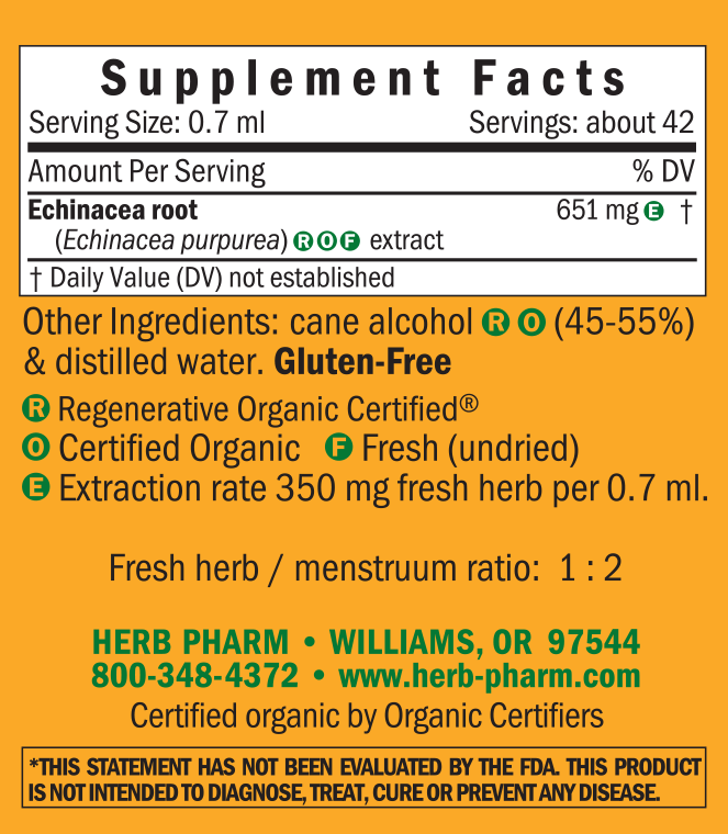 Product image for Echinacea.