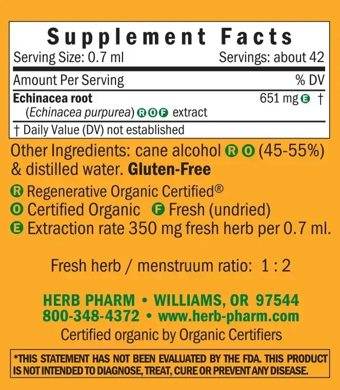 Product image for Echinacea.