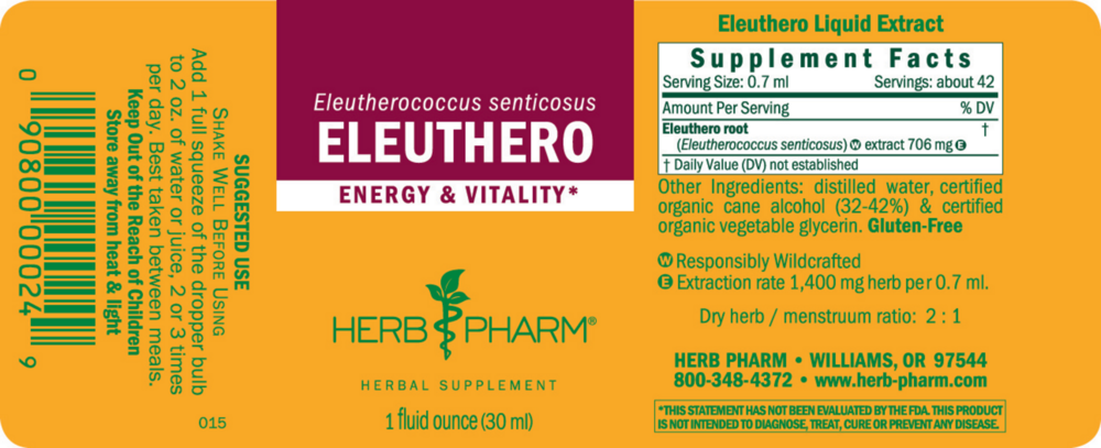 Product image for Eleuthero.