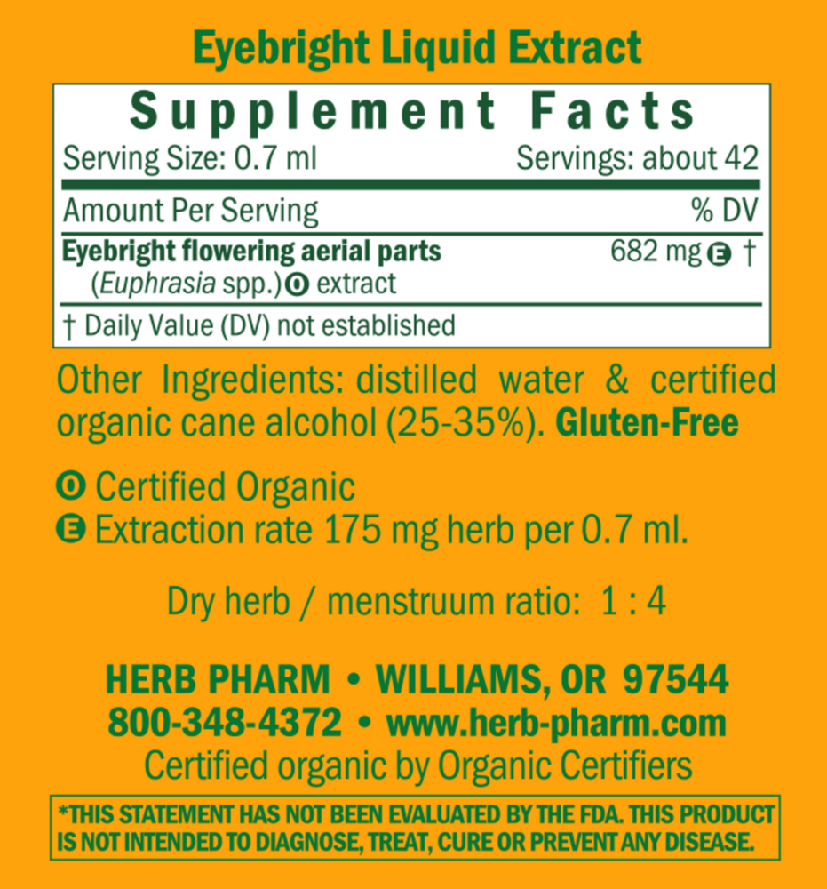 Product image for Eyebright.