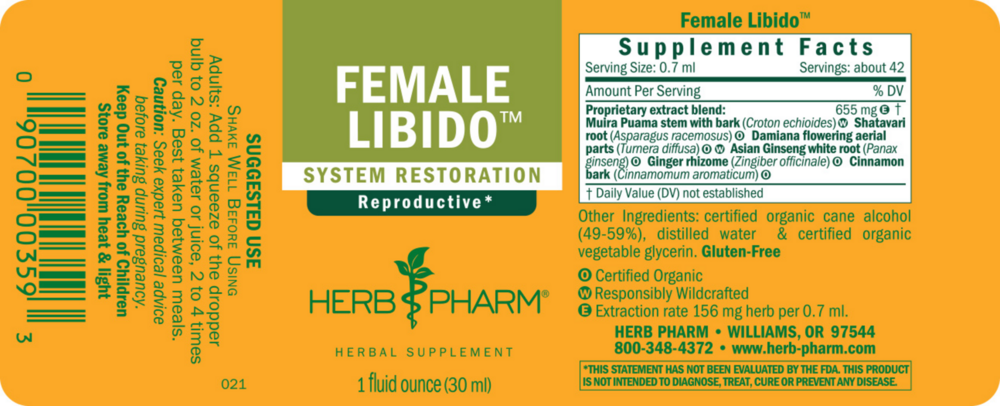 Product image for Female Libido.