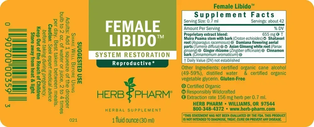 Product image for Female Libido.