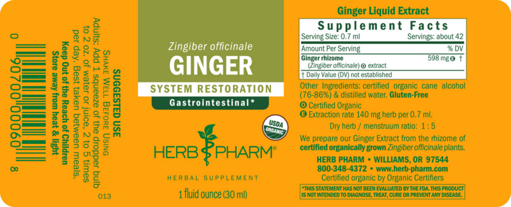 Product image for Ginger 1oz.