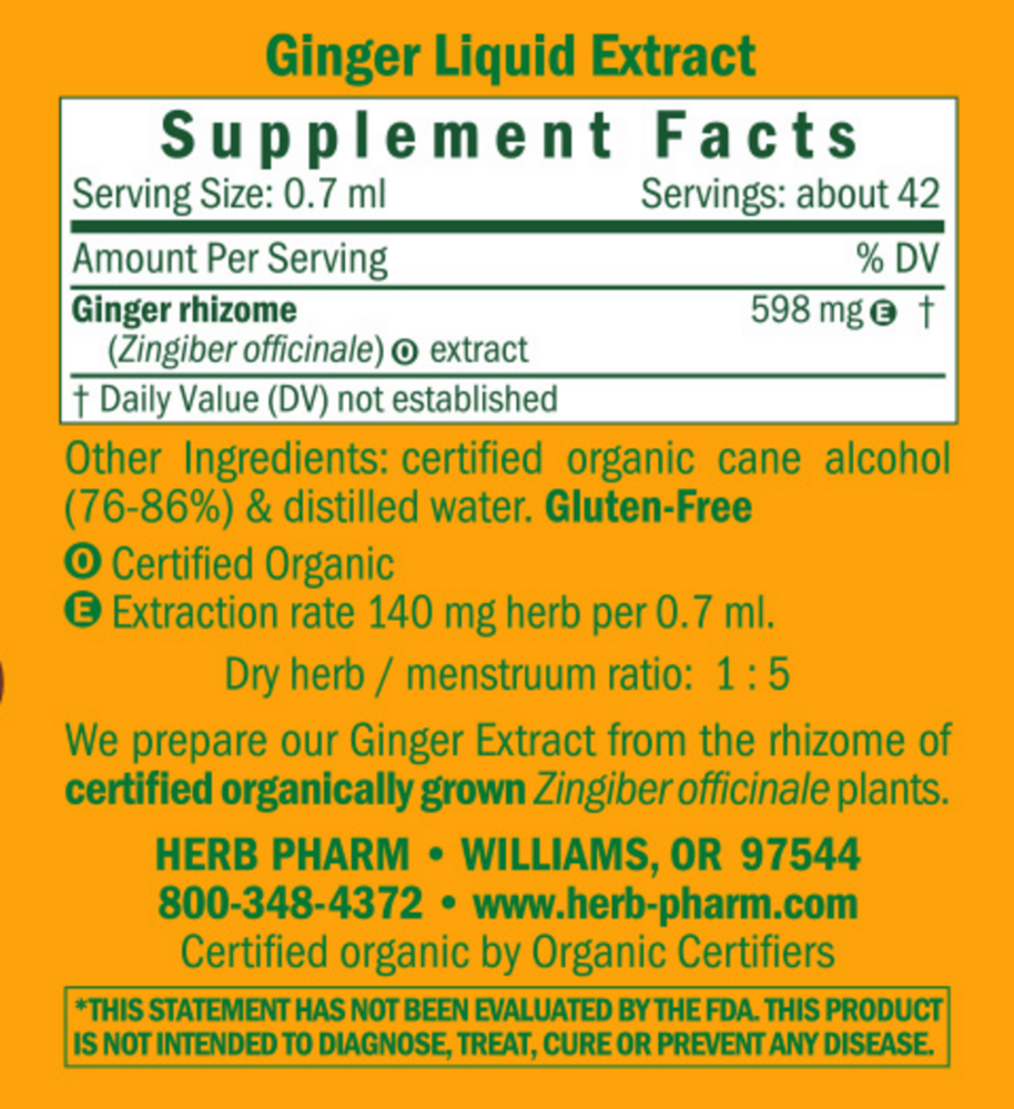 Product image for Ginger 1oz.