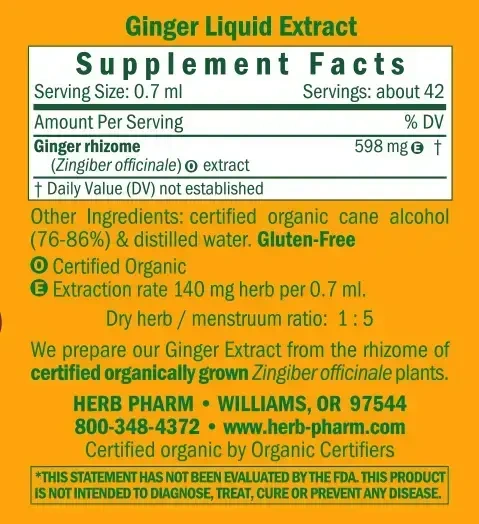 Product image for Ginger 1oz.
