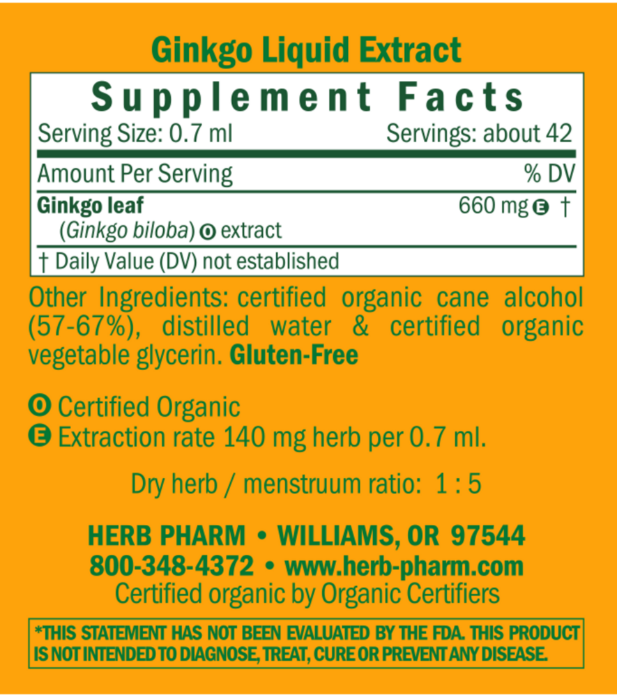 Product image for Ginkgo.