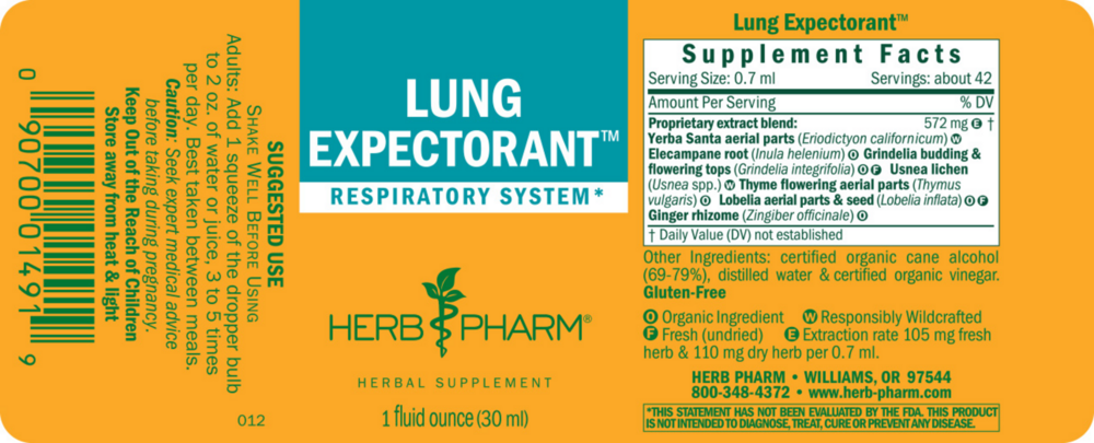 Product image for Lung Expectorant.