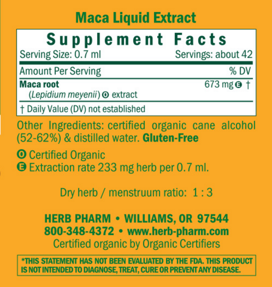 Product image for Maca.