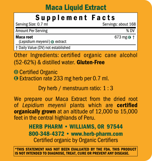 Product image for Maca.