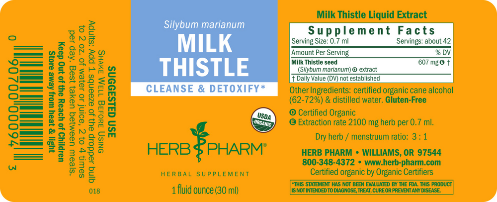 Product image for Milk Thistle.