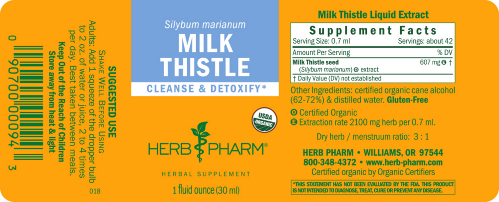 Product image for Milk Thistle.