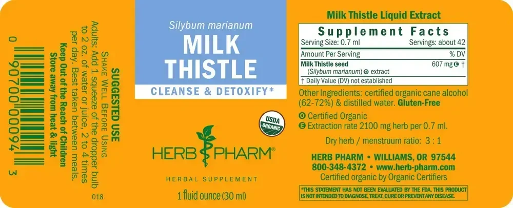 Product image for Milk Thistle.