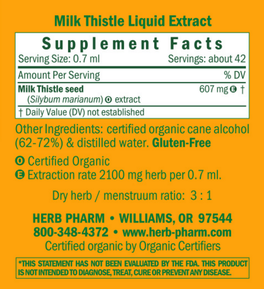 Product image for Milk Thistle.