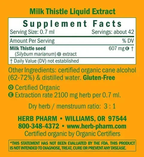 Product image for Milk Thistle.