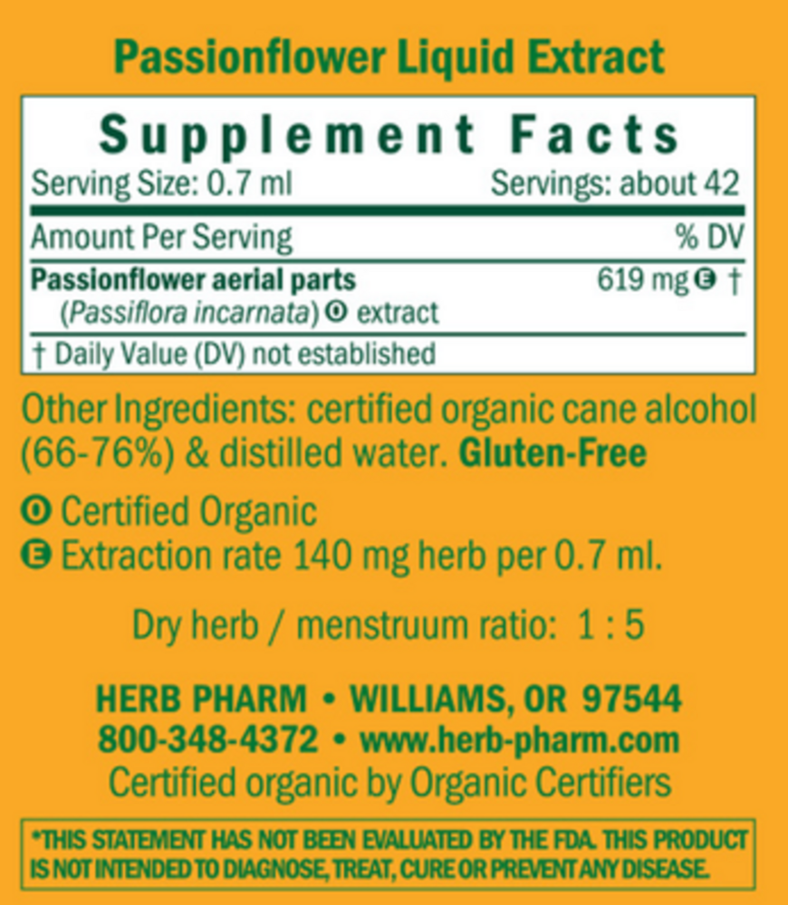 Product image for Passionflower Liquid.