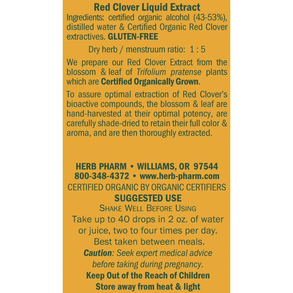 Product image for Red Clover.