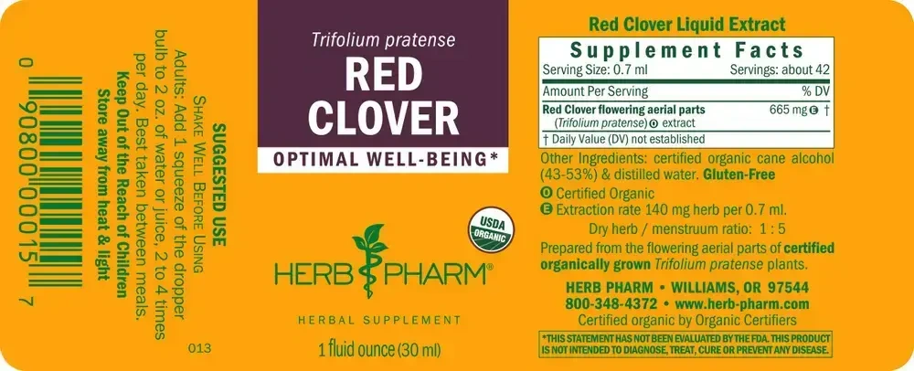 Product image for Red Clover.