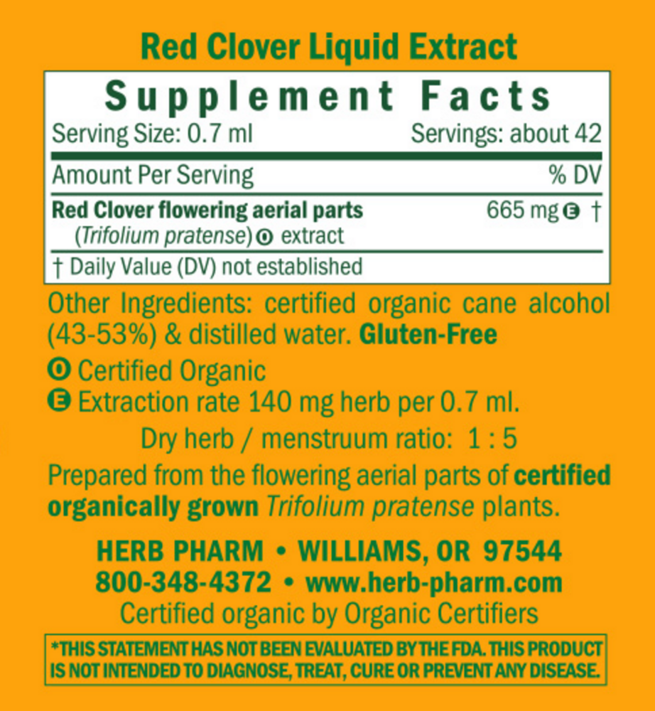 Product image for Red Clover.