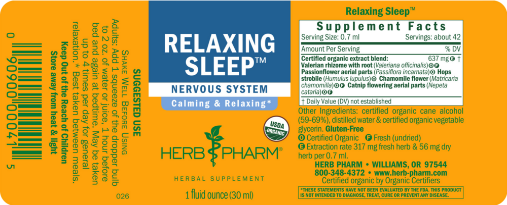 Product image for Relaxing Sleep.