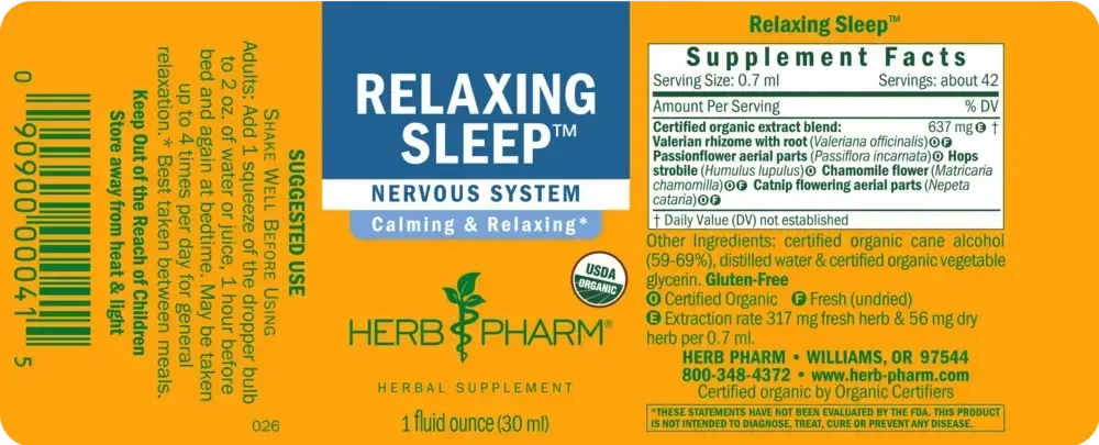 Product image for Relaxing Sleep.