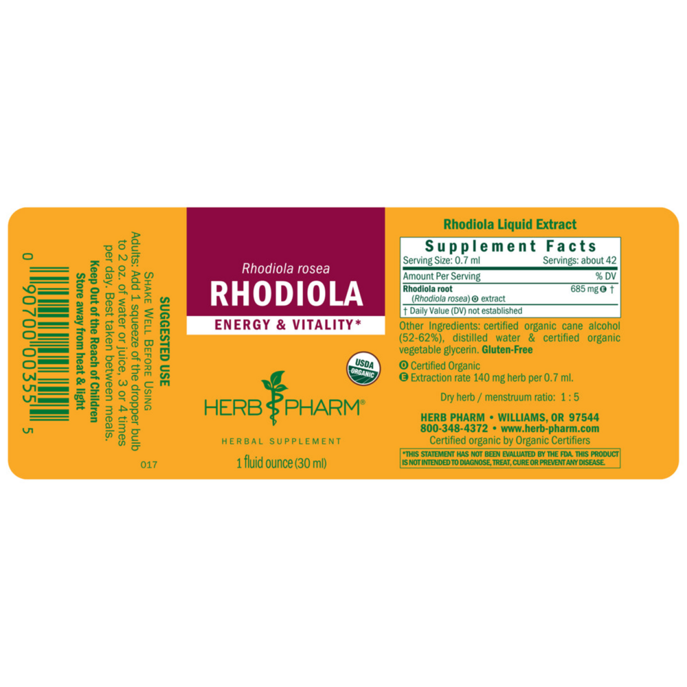 Product image for Rhodiola.