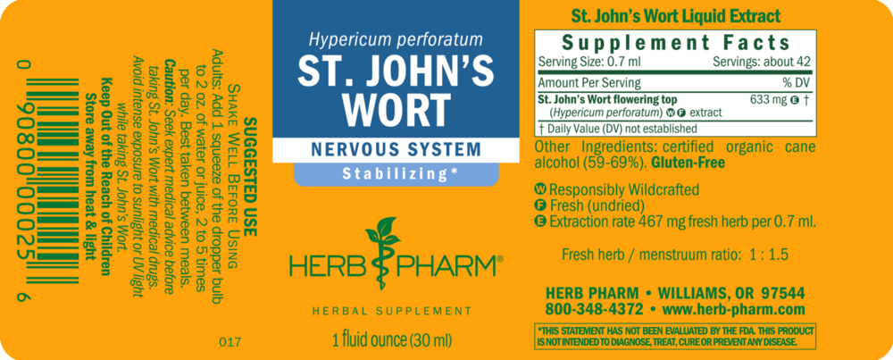 Product image for St. Johns Wort.