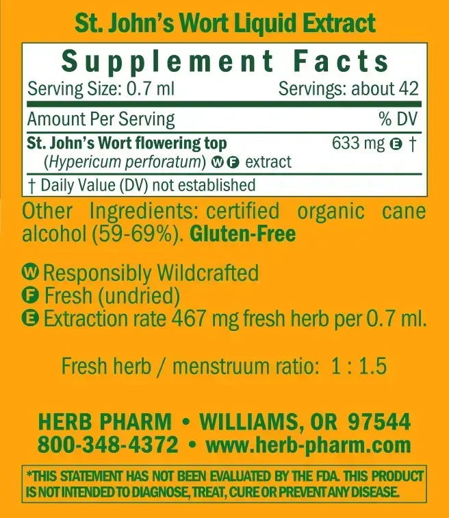 Product image for St. Johns Wort.