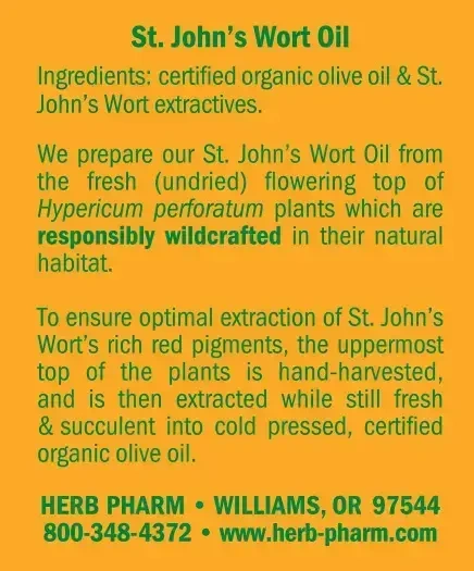 Product image for St. Johns Wort Oil.