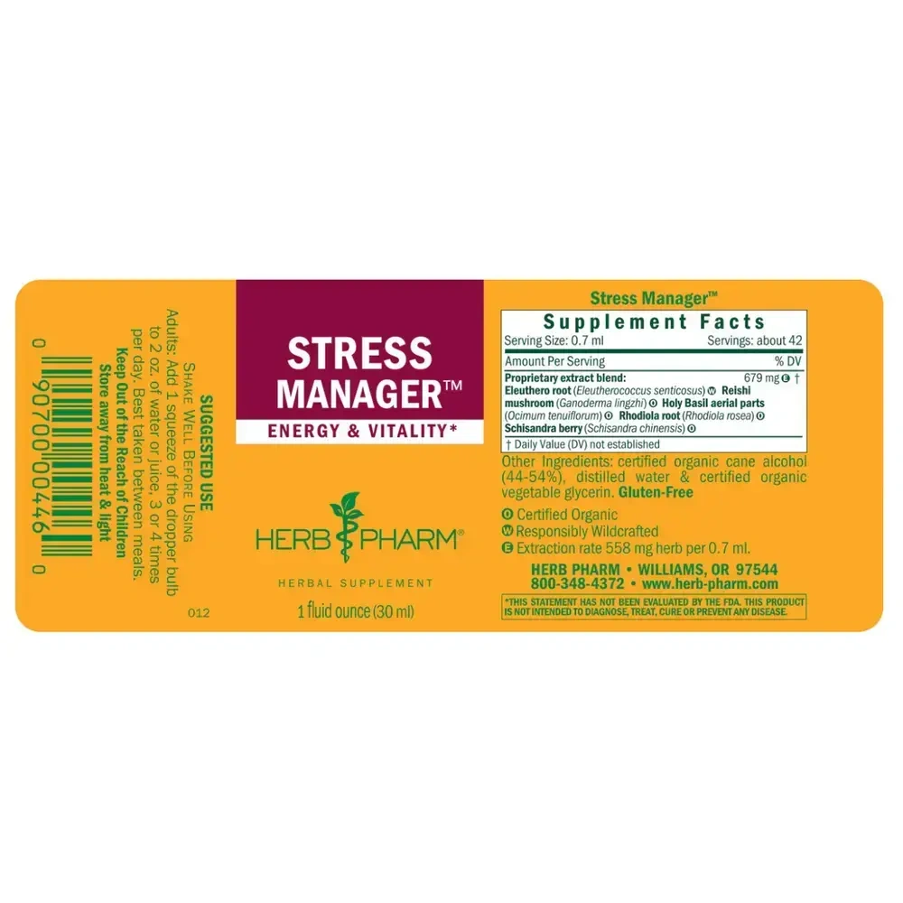 Product image for Stress Manager.