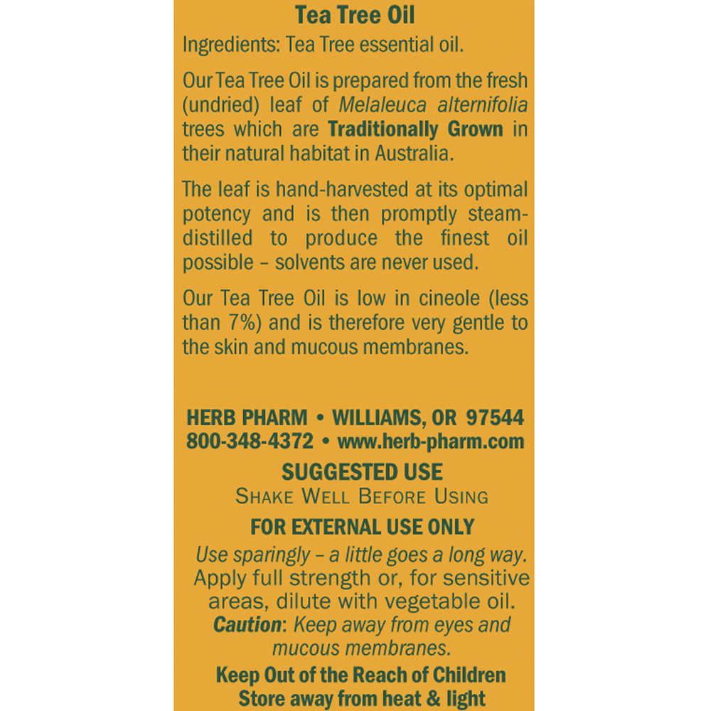 Product image for Tea Tree Oil.