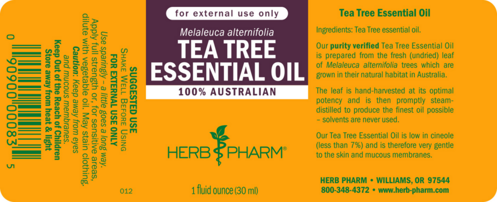 Product image for Tea Tree Oil.