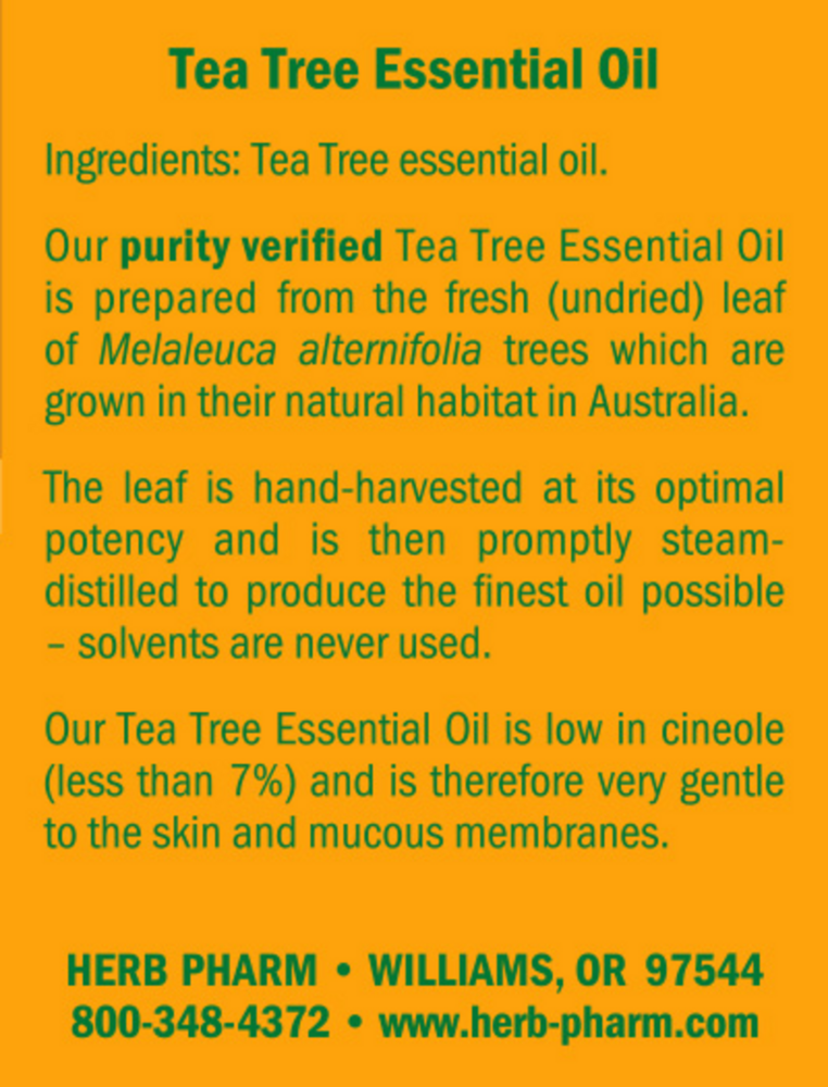 Product image for Tea Tree Oil.