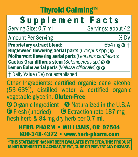 Product image for Thyroid Calming.