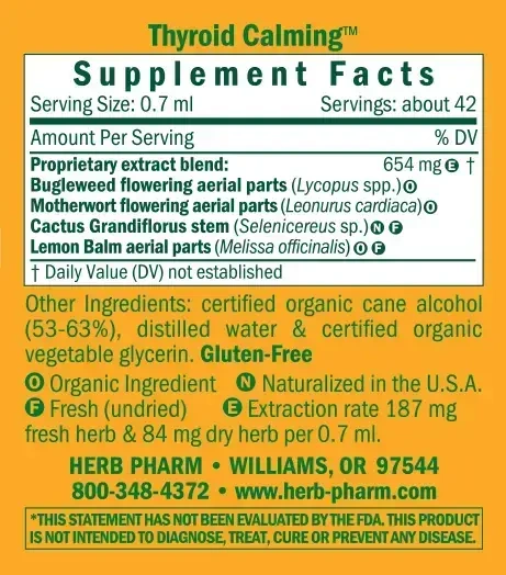 Product image for Thyroid Calming.