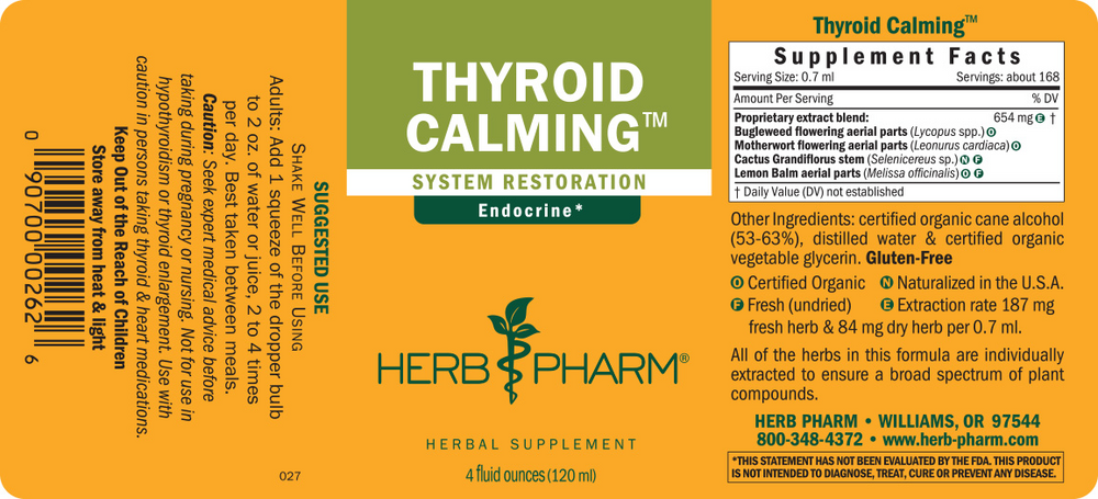 Product image for Thyroid Calming.