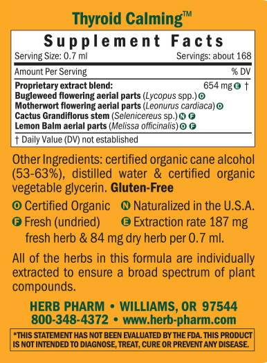 Product image for Thyroid Calming.