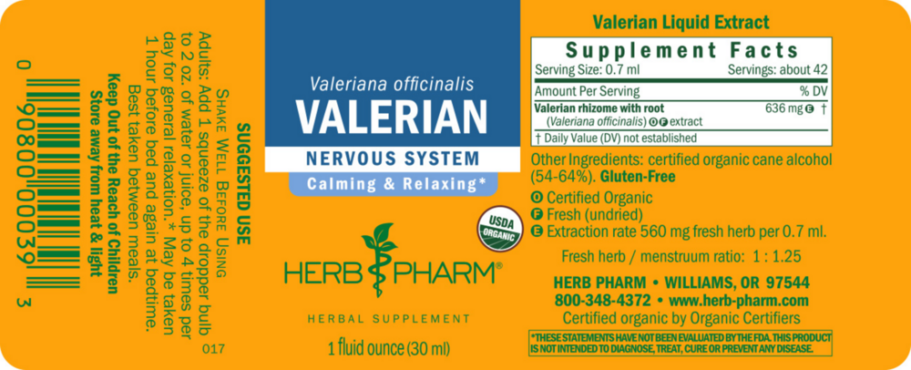 Product image for Valerian.