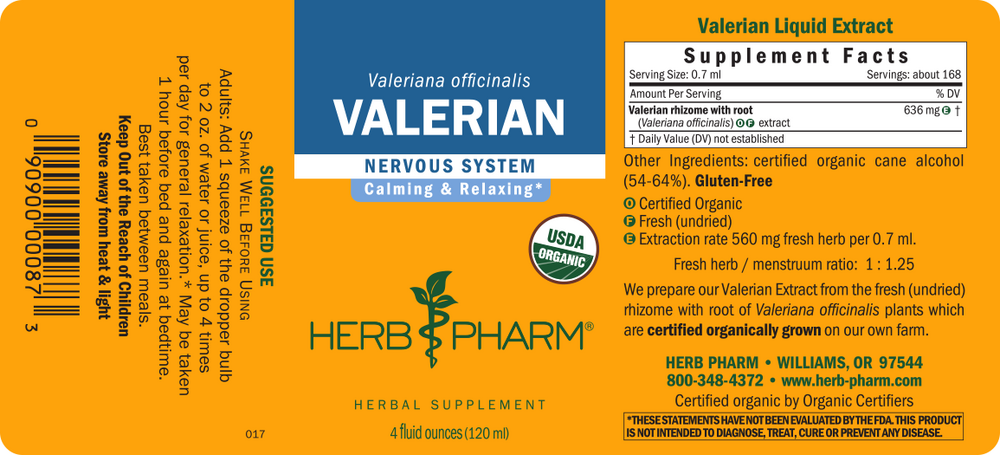 Product image for Valerian.